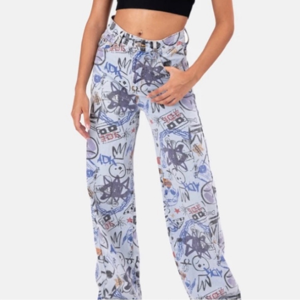 Adika Graffiti Jeans